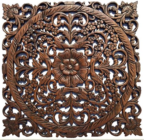 Wooden Wall Decor Manufacturers In India Exporter - Carved Wooden Wall Decor India
